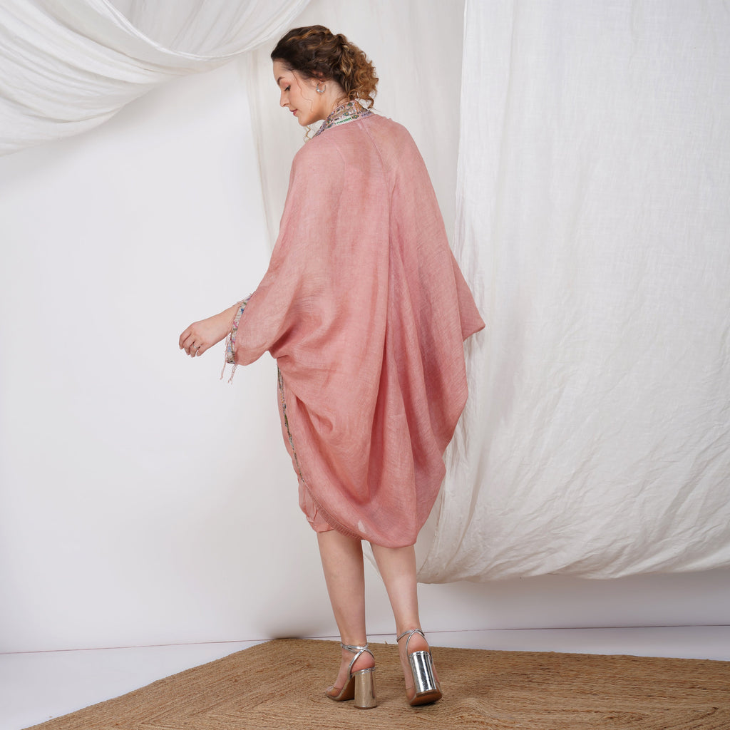Knotted Jacket Dress – Chic Handcrafted Outfit | VIVIR