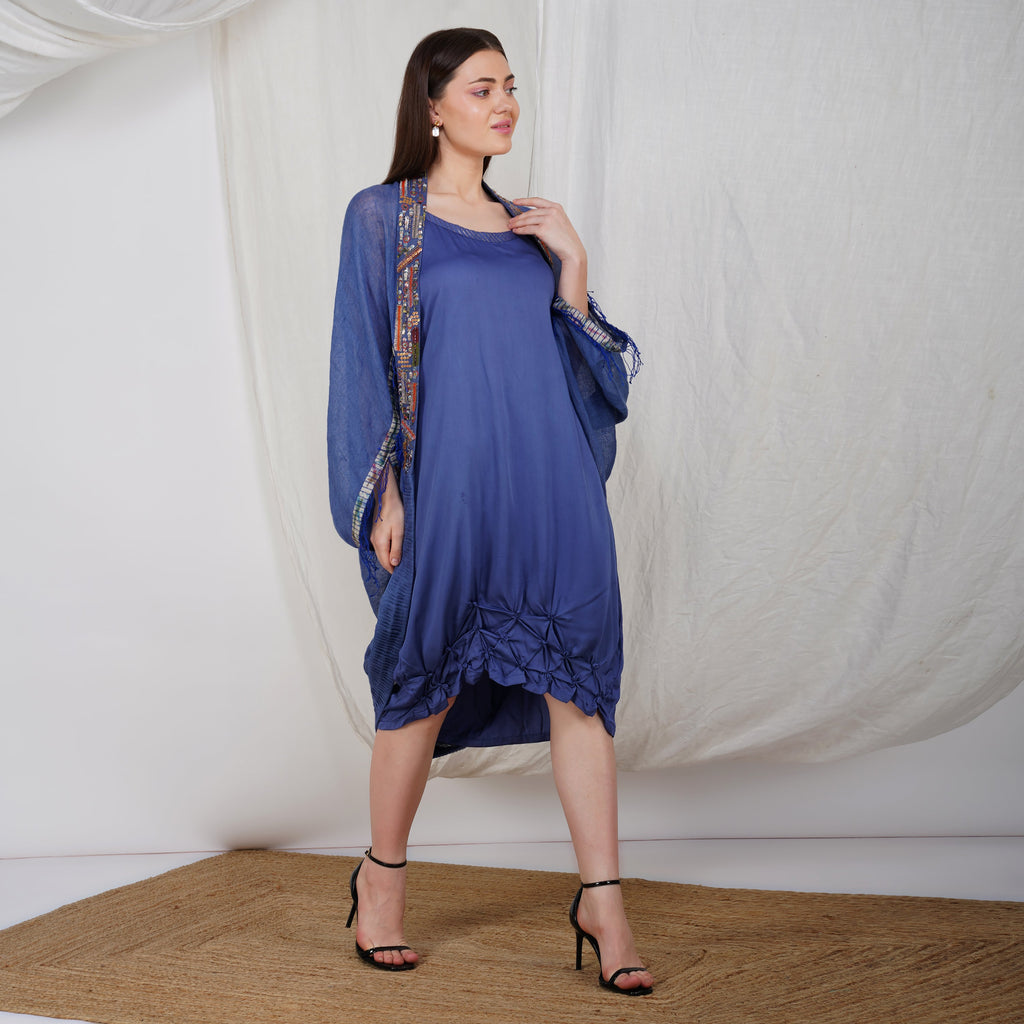 Knotted Jacket Dress – Chic Handcrafted Outfit | VIVIR