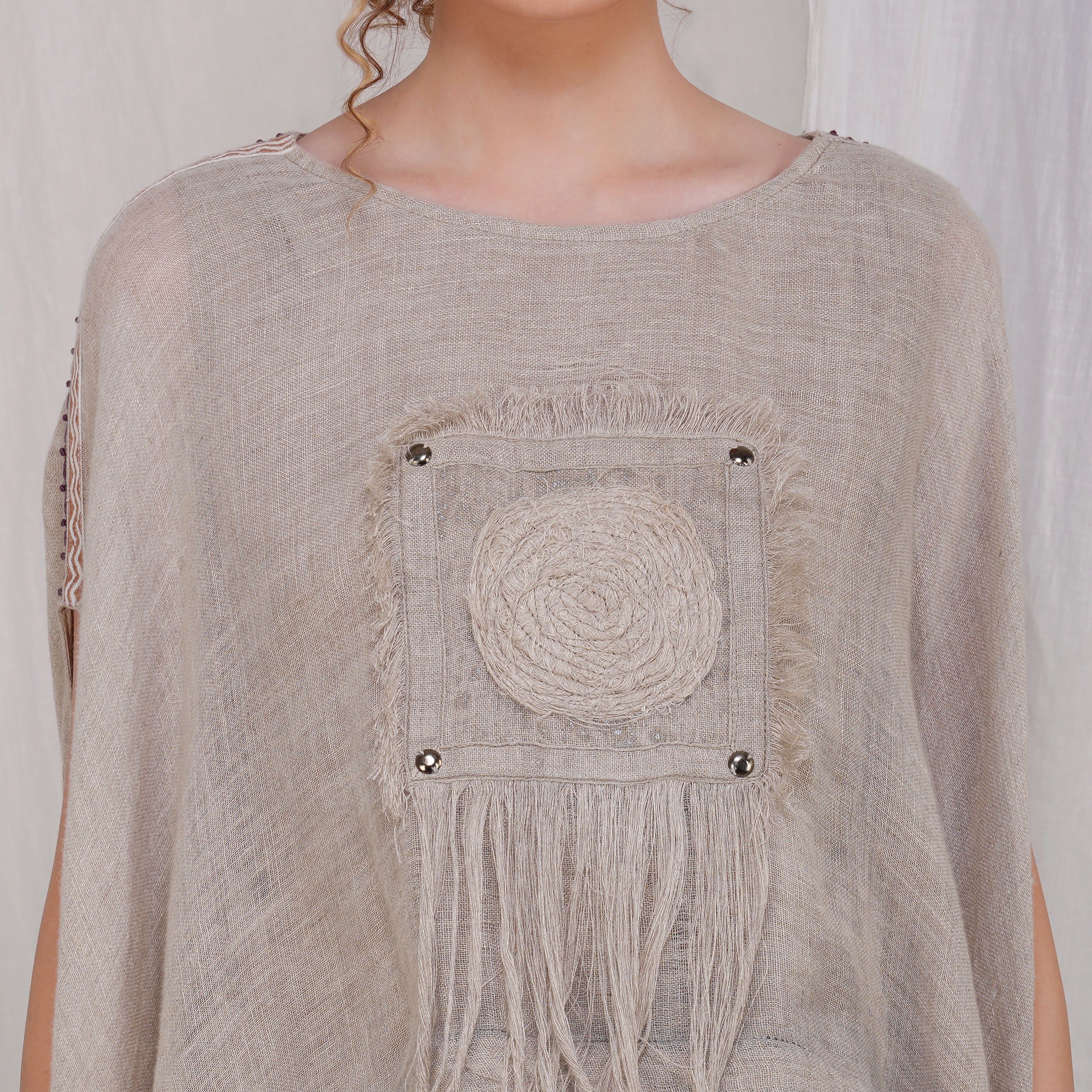 Long Sleeve Shrug – Elegant & Lightweight Linen Layer | VIVIR