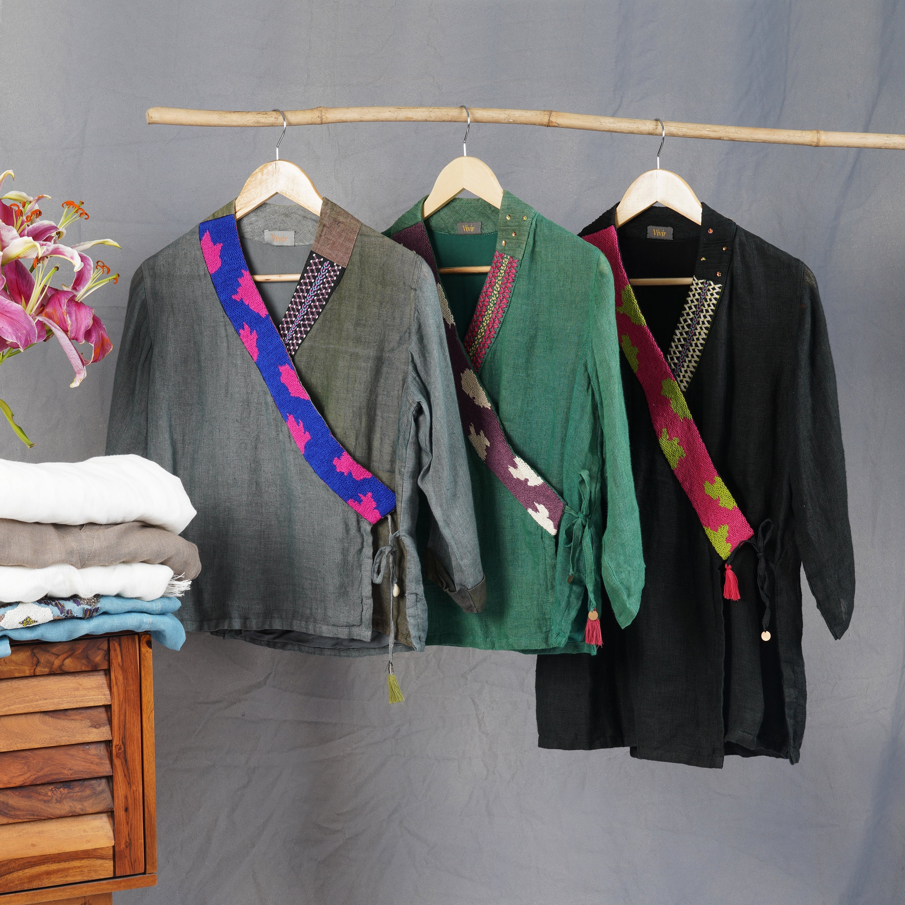 breathable summer ribbon shoulder top for women