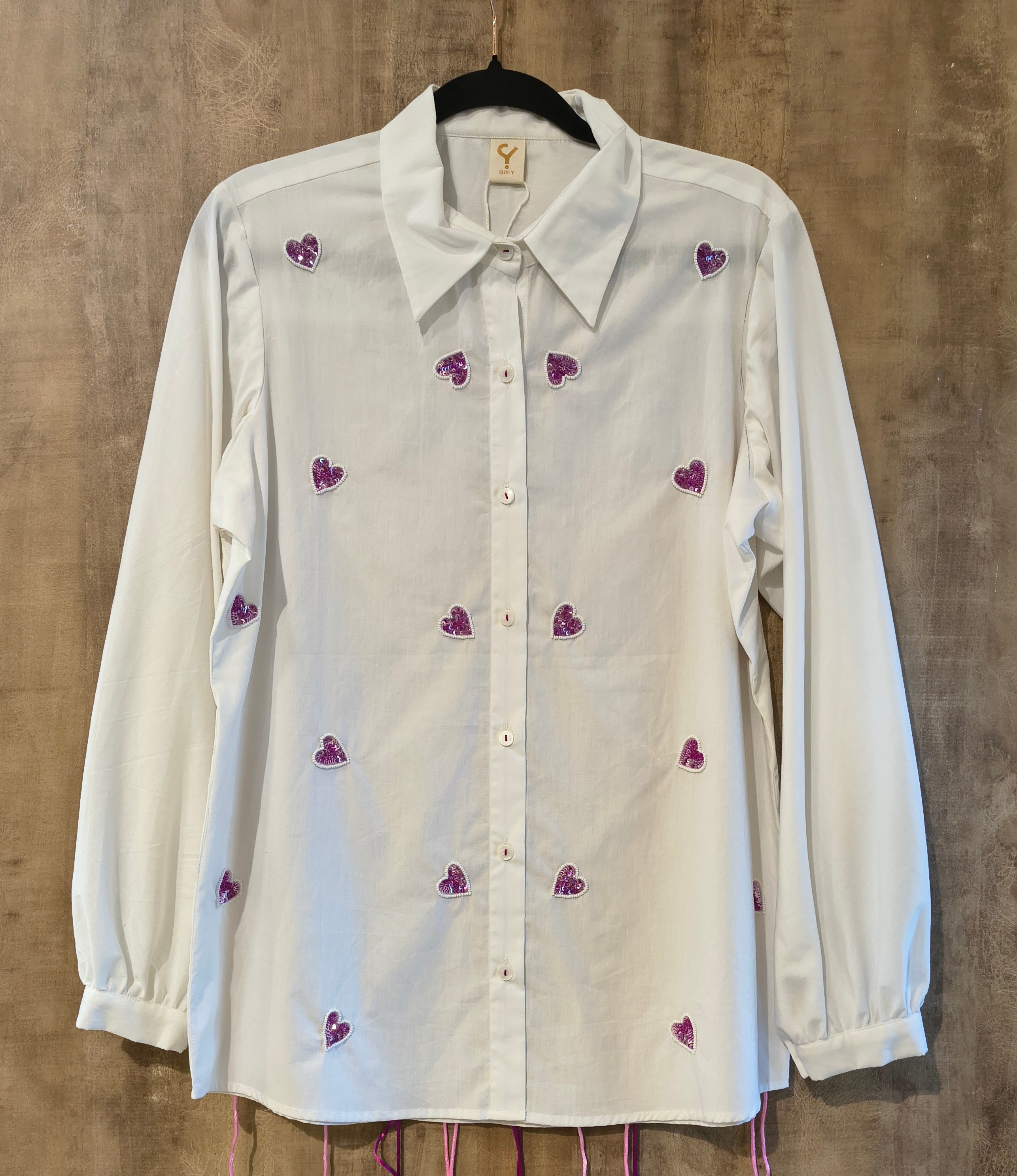 White Printed Shirt