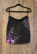 Black Printed Top