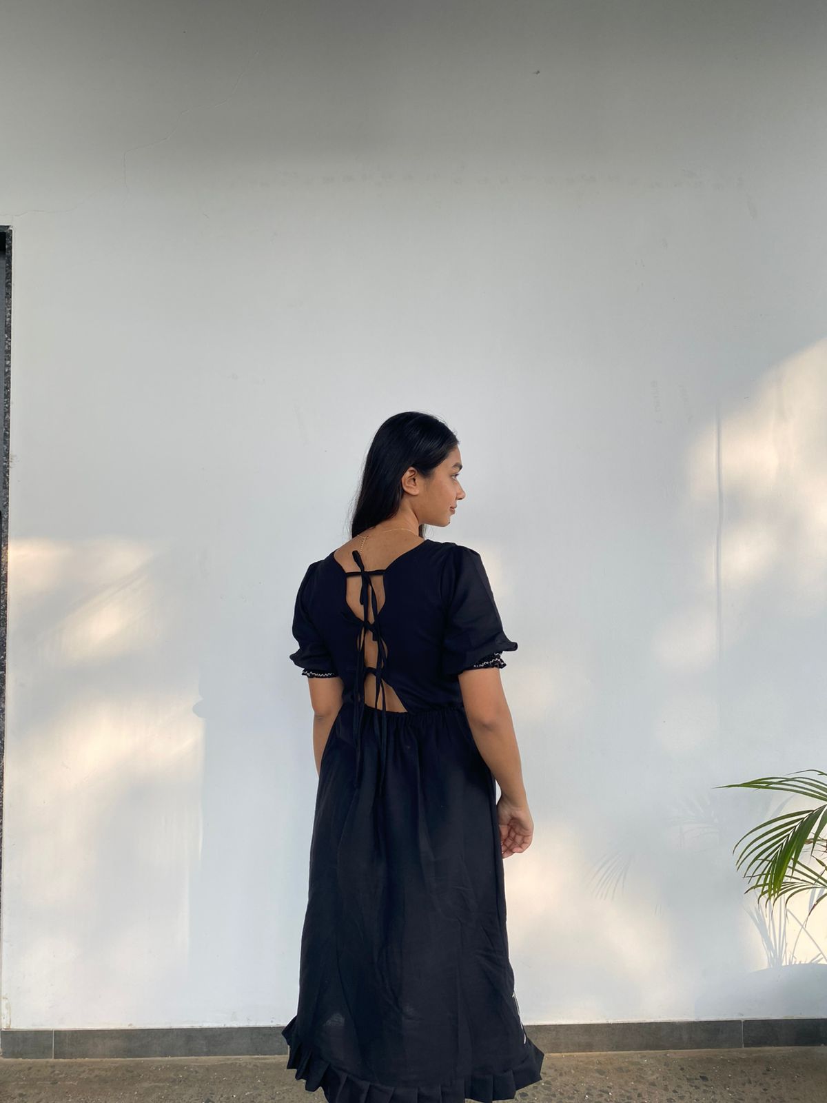 Ritanha Empire Waist Dress