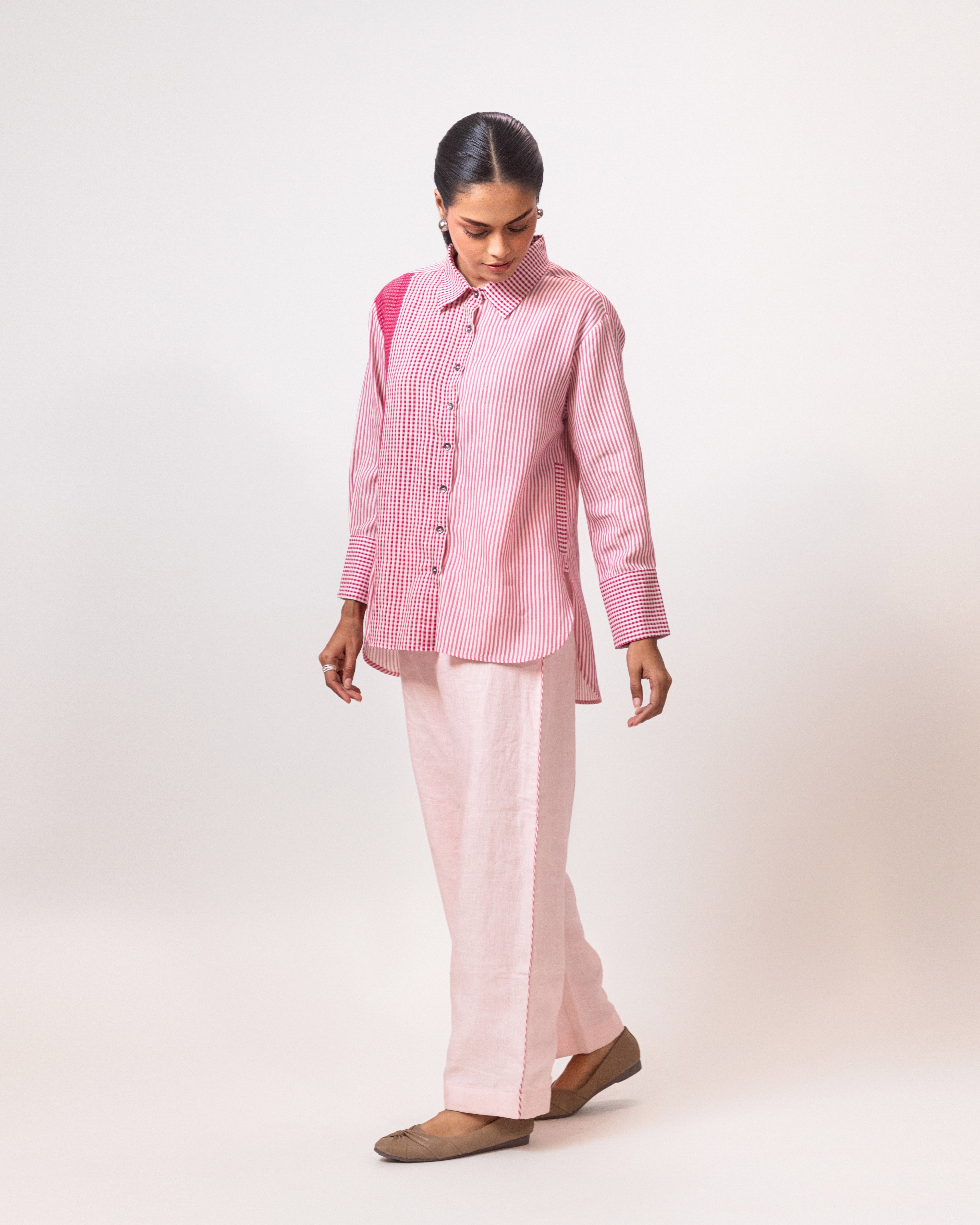 Pink Oversized Pant