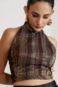 Stella Bloom Halter Top